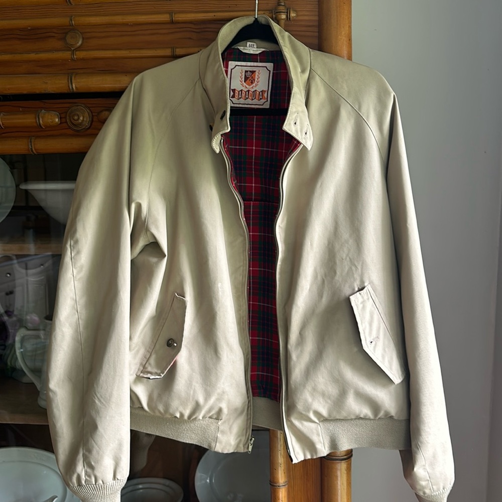 Baracuta G9 tan jacket 44 R